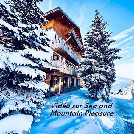 Chalet Alpe D'Huez 1850-Sea And Mountain Pleasure Avec 2 Appartements- 1 Appartement 3 Chambres 8 Couchages - 3 Salles D'Eau Et 1 Appartement 5 Chambres 12 Couchages 5 Salles D'Eau - Jacuzzi Et Sauna -Pieds Des Pistes Et Centre Exteriér fotografie