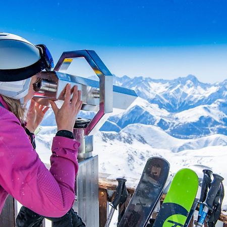 Chalet Alpe D'Huez 1850-Sea And Mountain Pleasure Avec 2 Appartements- 1 Appartement 3 Chambres 8 Couchages - 3 Salles D'Eau Et 1 Appartement 5 Chambres 12 Couchages 5 Salles D'Eau - Jacuzzi Et Sauna -Pieds Des Pistes Et Centre Exteriér fotografie