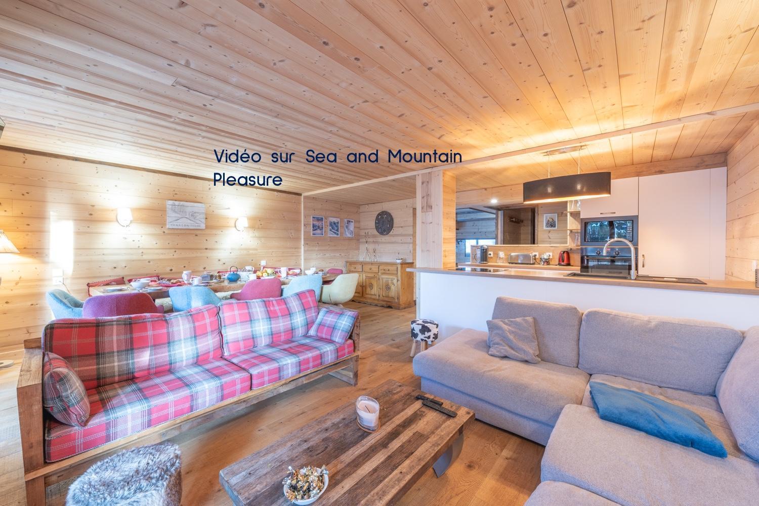 Chalet Alpe D'Huez 1850-Sea And Mountain Pleasure Avec 2 Appartements- 1 Appartement 3 Chambres 8 Couchages - 3 Salles D'Eau Et 1 Appartement 5 Chambres 12 Couchages 5 Salles D'Eau - Jacuzzi Et Sauna -Pieds Des Pistes Et Centre Exteriér fotografie