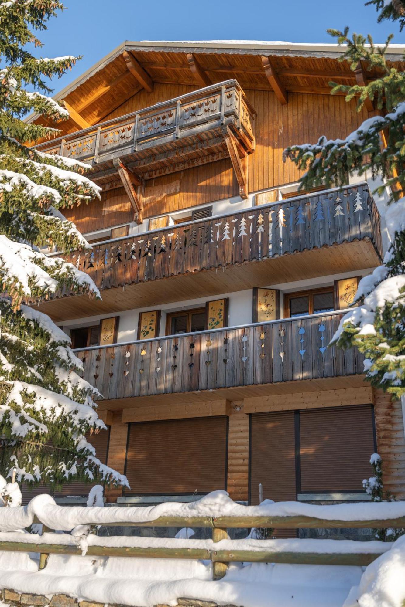 Chalet Alpe D'Huez 1850-Sea And Mountain Pleasure Avec 2 Appartements- 1 Appartement 3 Chambres 8 Couchages - 3 Salles D'Eau Et 1 Appartement 5 Chambres 12 Couchages 5 Salles D'Eau - Jacuzzi Et Sauna -Pieds Des Pistes Et Centre Exteriér fotografie